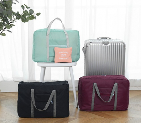 루미노 접이식 여행용보스턴백 캐리어 보조가방 결합 폴딩백 트레블 여행가방 짐가방 #2