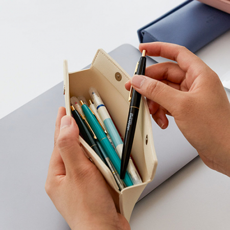 펜케이스 펜슬파우치 안경케이스 가죽필통 #2