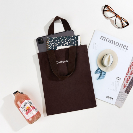 코튼앤코 커스텀 세로형 컬러 자석 에코백 23x30 // 국내 제작형 #3