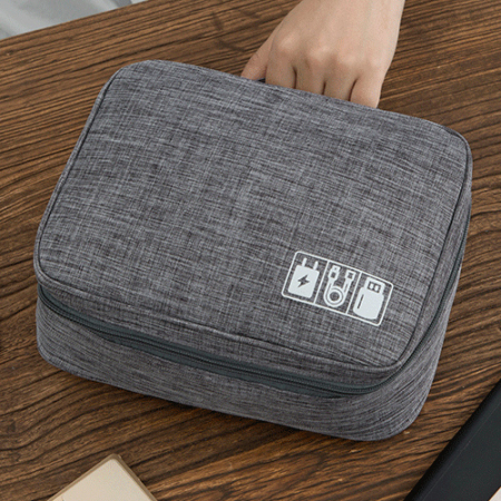 디지털 케이블 정리 파우치 디지털파우치 케이블파우치 USB파우치 // 인쇄제작가능 #7