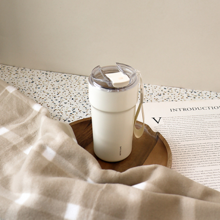 레스쁘리 고급 락앤락 세트K, 메트로카페세라믹텀블러+무릎담요 #3