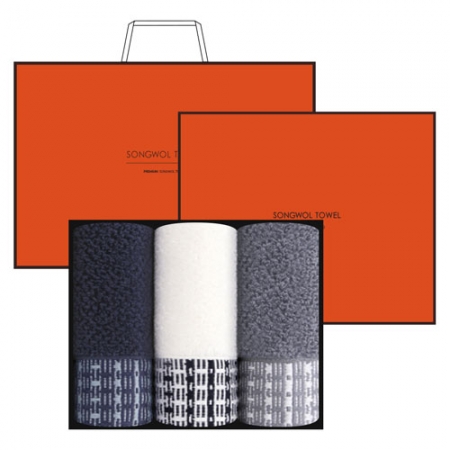 [송월타올] 호텔컬렉션 톤 170g 3매입 H #2