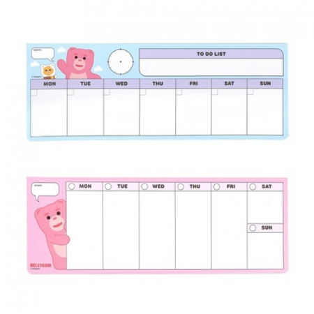 벨리곰 위클리 패드 #2