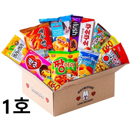 위크앤드 러브 종합과자 선물박스 1호 간식세트 #2