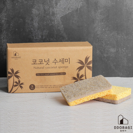 제로웨이스트 코코넛 수세미 9P #2