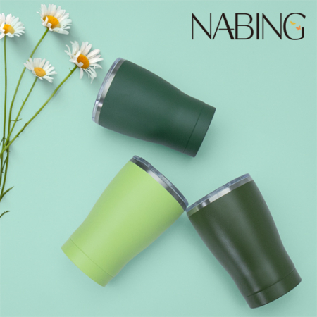 나빙 3가지 자연을 담은 풀잎빛 스텐 304 슬라이드캡 텀블러 350ml #2