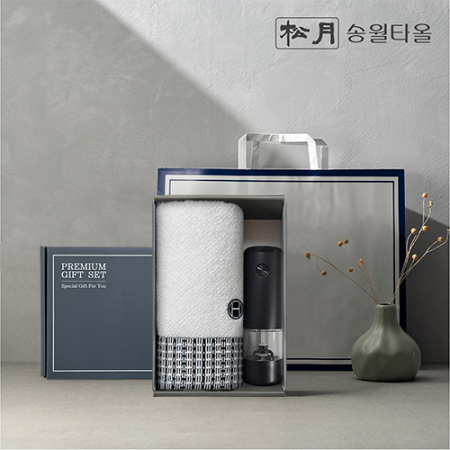 송월 프리미엄 선물 세트, 송월 호텔컬렉션 톤40 1P + 전동그라인더 1P #2