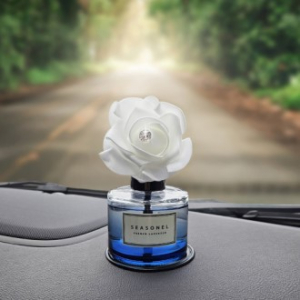 시즈넬 차량용  디퓨저 120ml 화이트로즈(블루)