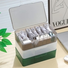 다기능 책상 케이블 수납 정리합