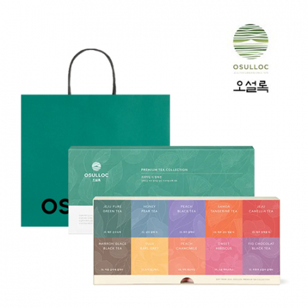 오설록 프리미엄 티 컬렉션 10종 4입 총40입, 선물포장+쇼핑백 #2