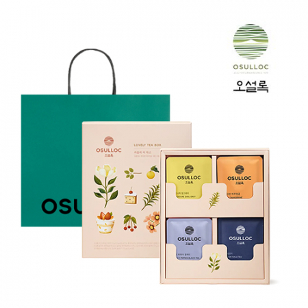 오설록 러블리 티 박스 4종 3입총12입, 선물포장+쇼핑백 #2
