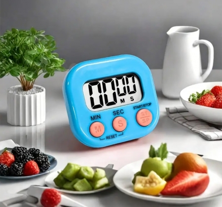 더존 무소음 키친 타이머 스톱워치 초 시계 #2