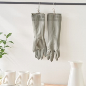 마미손 칼라고무장갑 양손 그레이 대형