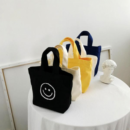 스마일 캔버스 에코백 #2