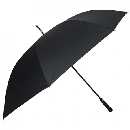 발렌타인 75x8 폰지 무지 무 검정 장우산 #3