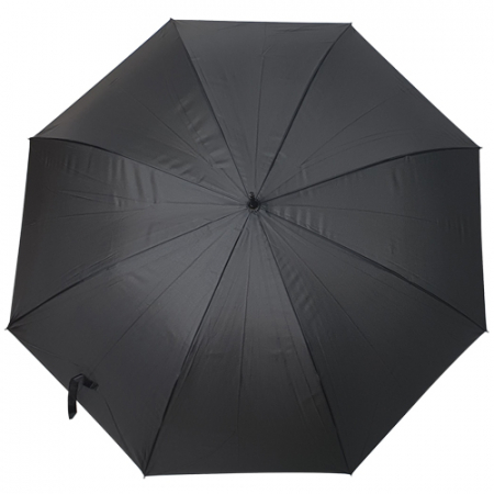 발렌타인 75x8 폰지 무지 무 검정 장우산 #5