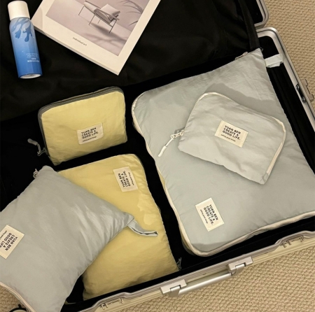 슬로라 초경량 정리백 여행용3종 파우치 #2