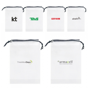 반투명 다용도 방수 EVA 끈파우치 중형 20x30cm