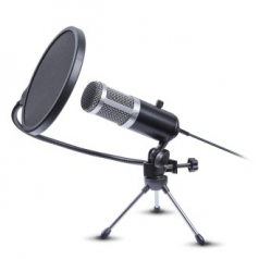 USB 지향성 고감도 방송 마이크 VM-600