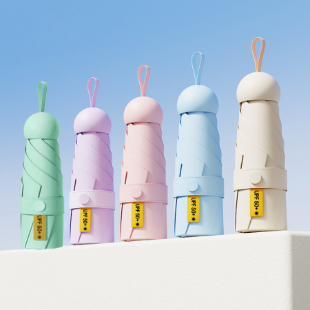 루티네 초경량 머쉬룸 파우치 5단 암막 양우산 #2