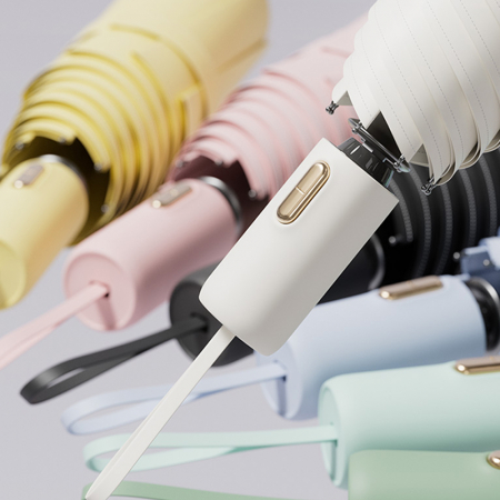 루티네 골드버튼 3단 자동 암막 양우산 #3