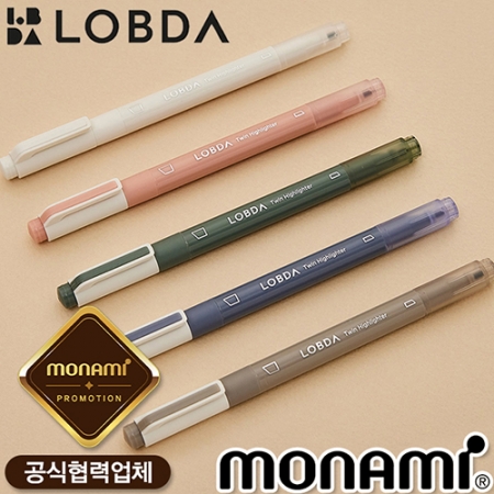 모나미 롭다 트윈형광펜 #3