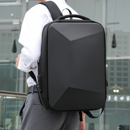 모던 시티 스퀘어 백팩 비지니스가방 대용량수납 학생 AB022 #3