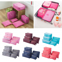 더나은 6종 여행용파우치 캐리어파우치 멀티파우치 세면백 화장품파우치 워시백 속옷 파우치 여행파우치 판촉 선물 기념 답례품 사은품