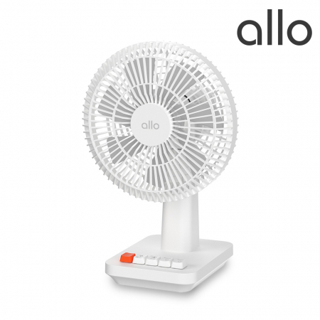 알로코리아 F5C 레트로 인테리어 사무용 무선 탁상용 선풍기 #3