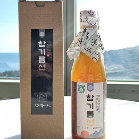 참기름 통깨100프로 한번짜는 저온압착 1구선물케이스 #5