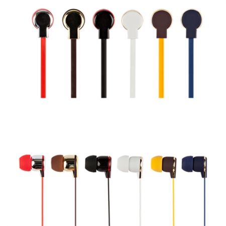 3.5mm 코드 Y타입 발란스 플렛코드 유선이어폰 #5