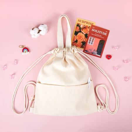 메이드유 스트링 투포켓 백팩 34 x 38 #3