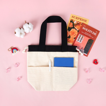 메이드유 포인트 복주머니 에코백 27 x 20 x 10 #2