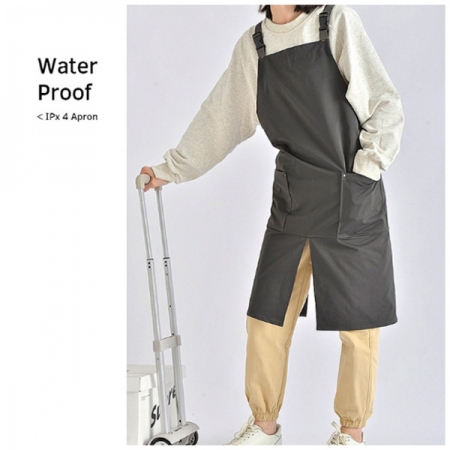 S61 편안한 앞트임 어린이집 카페 공방 미술 다용도 캔버스 방수 앞치마 #2