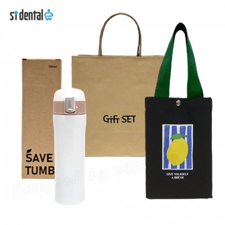 심플ST 보온보냉 원터치락 보온병500ml(파우치+쇼핑백포함) #3