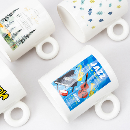 포토머그 링 화이트 360ml #3