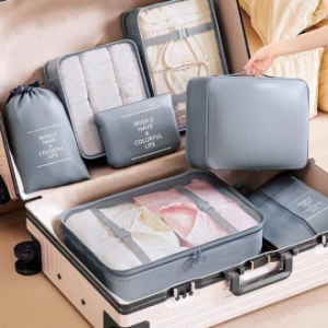 S62 여행파우치 정리백 7종 파우치 세트