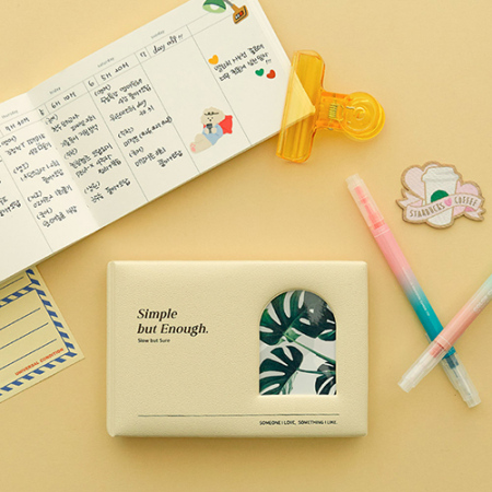 이너프 미니 가죽 다이어리 플래너 6개월 #2