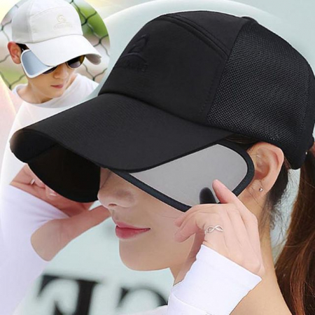 남녀공용 날개 볼캡 야구 모자 커플템 블랙 화이트 #2