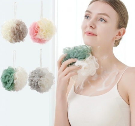 샤워볼 때타올 목욕할때 풍성한 거품 부드러운 재질 #2