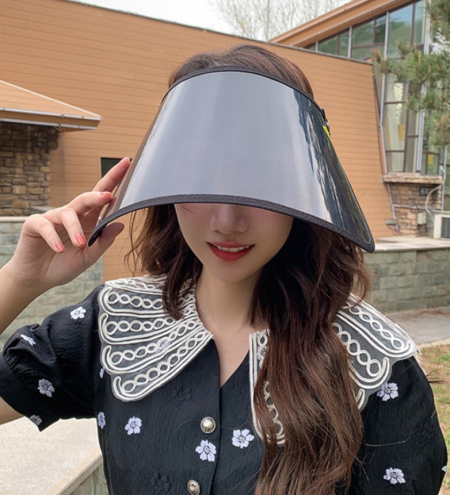 햇빛차단썬캡 자외선차단썬캡 챙넓은썬캡 외출용썬캡 #2