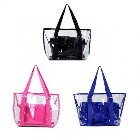 투명백 시스루가방 속보이는 숄더백 해외여행비치백 #2