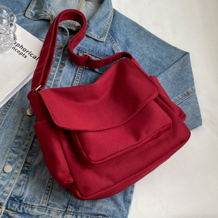 B157 데일리 크로스백 캔버스 가방 캐주얼 학생가방 학원 인쇄 답례품 행사 기념품 단체 #3