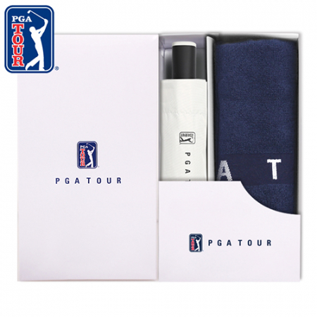 PGA 3단수동 암막 우양산+130g면사타올세트 #2