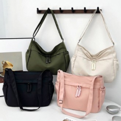 B158 어반 크로스백 캐주얼 가방 인쇄 제작 4가지컬러