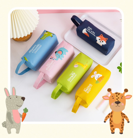 동물캐릭터대형필통 귀여운대용량필통 대형만능필통 대용량필통 이중분활대형필통 #3