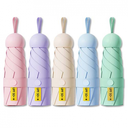 초경량 동글손잡이캡슐 5단암막양우산UPF50+ #2