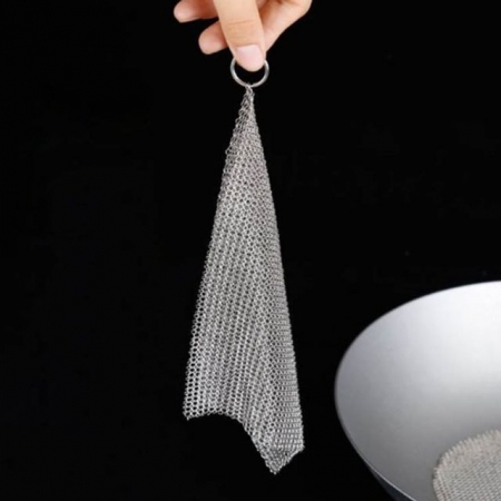 사슬 체인 철 수세미 청소 주방 용품 반영구 #2