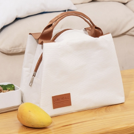 C086 옥스퍼드 스퀘어 보냉백 보온 보냉백 보냉 도시락가방 인쇄 답례품 주문제작 #3