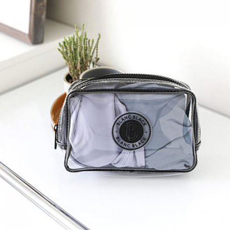 스퀘어 PVC 워시백 파우치 여행용화장품 미니 파우치 #2